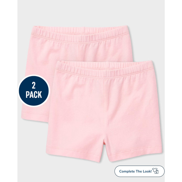 The Children’s Place  Toddler Girls Cartwheel Shorts Shell Pink Size 4T New - Picture 1 of 1